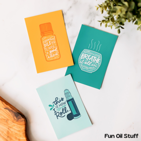 Soft Touch Postcard Collection - Essential Oil Collection