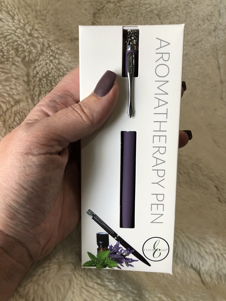 PENS THAT MAKE SCENTS ESSENTIAL INK AROMATHERAPY PEN PURPLE