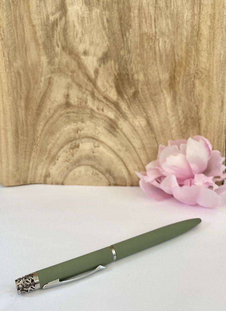 PENS THAT MAKE SCENTS ESSENTIAL INK AROMATHERAPY PEN SAGE GREEN